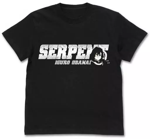 鬼滅の刃 蛇柱 伊黒小芭内 Tシャツ/BLACK-XL - 公式商品画像 | AniSmile