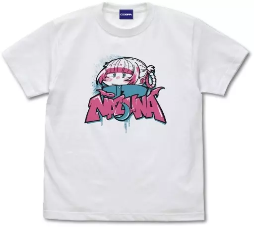 よふかしのうた ナズナ ペイントアート Tシャツ/WHITE-M - 公式商品画像 | AniSmile