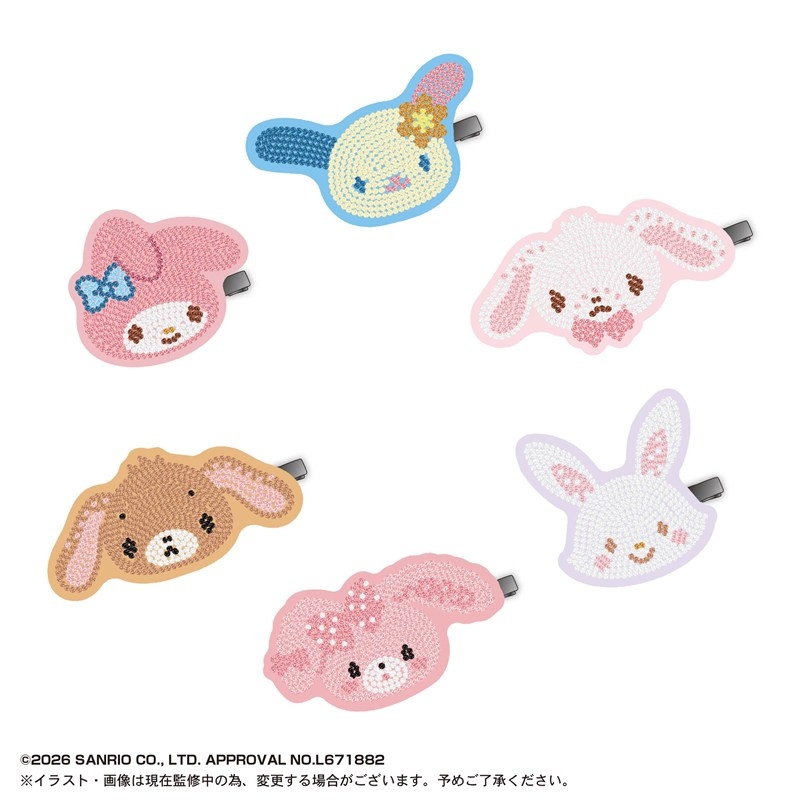 サンリオキャラクターズ ジュエリークリップ3 アソート - 公式商品画像 | AniSmile