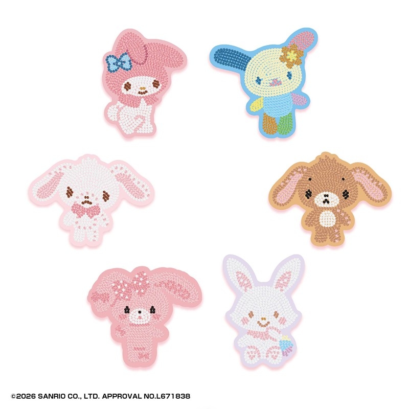 サンリオキャラクターズ ジュエリーマスコット17 アソート - 公式商品画像 | AniSmile