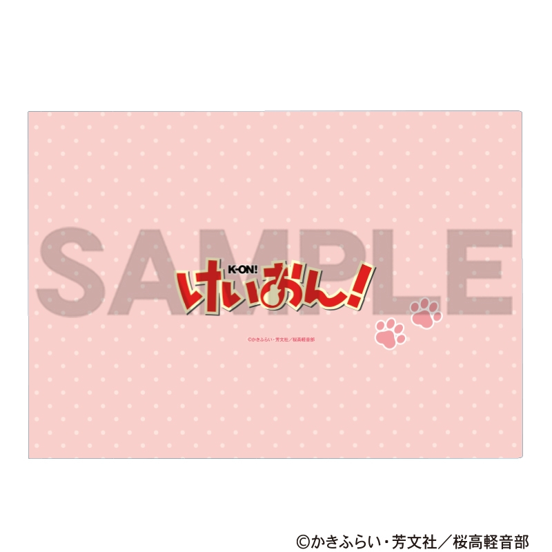 けいおん! シングルクリアファイル 猫 画像 2 | AniSmile