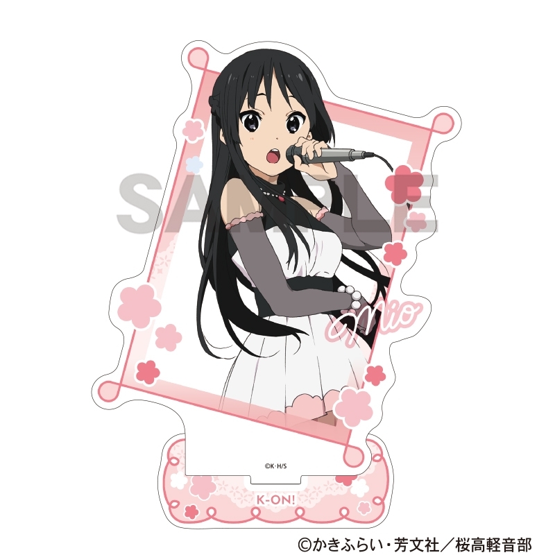 けいおん! 額縁風アクリルスタンド 秋山 澪 bloom - 公式商品画像 | AniSmile