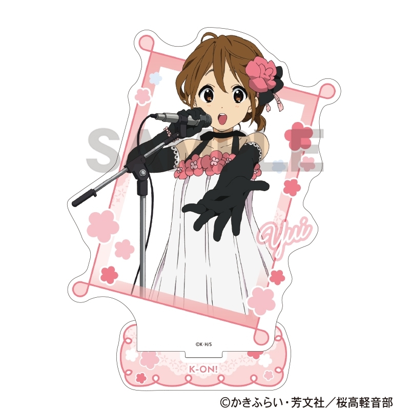けいおん! 額縁風アクリルスタンド 平沢 唯 bloom - 公式商品画像 | AniSmile