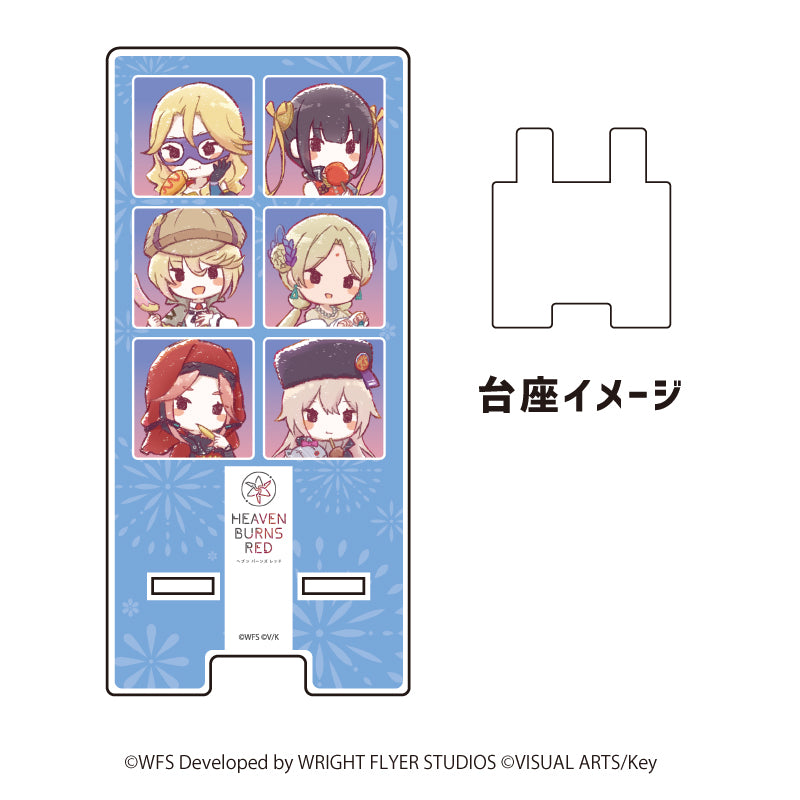 スマキャラスタンド「ヘブンバーンズレッド」09/夏祭りver. 第31X部隊(グラフアートイラスト) - 公式商品画像 | AniSmile