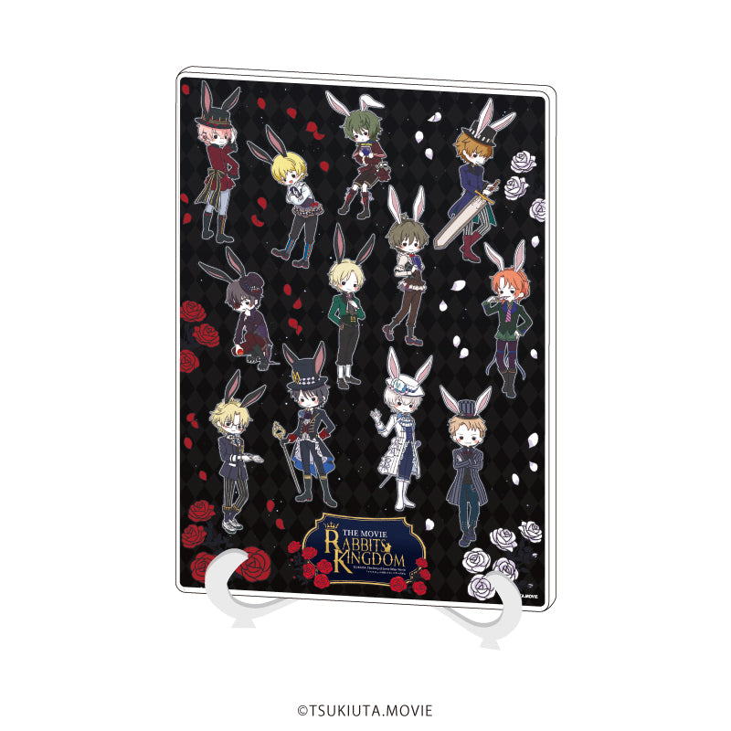 アクリルアートボード(A5サイズ)『「ツキウタ。」劇場版RABBITS KINGDOM THE MOVIE』01/集合デザイン(グラフアートイラスト) - 公式商品画像 | AniSmile
