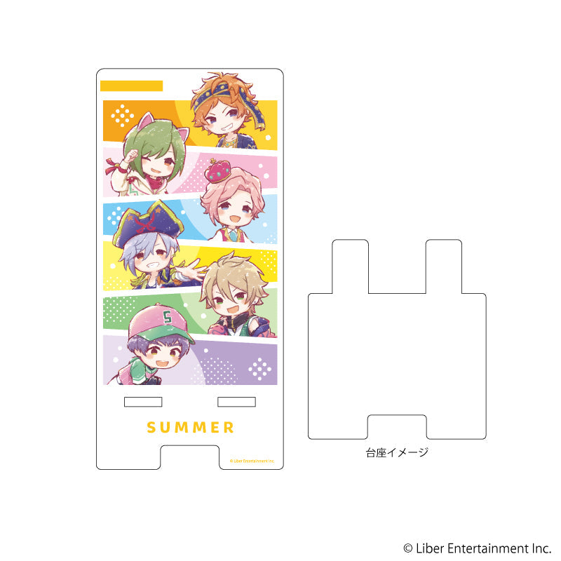 スマキャラスタンド『A3!』02/夏組(グラフアートイラスト) - 公式商品画像 | AniSmile