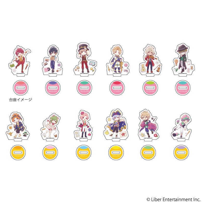 アクリルぷちスタンド『A3!』01/春組&夏組 ブラインド(全12種)(グラフアートイラスト) - 公式商品画像 | AniSmile