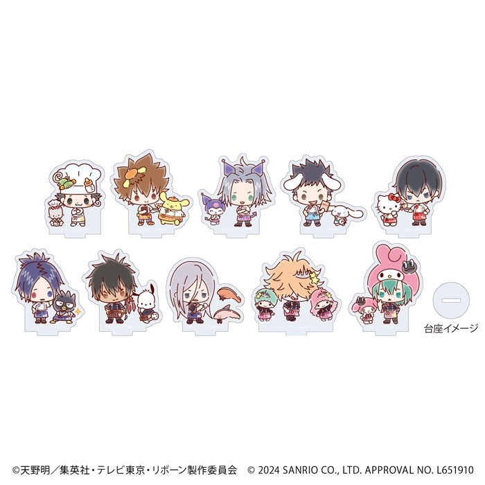 アクリルぷちスタンド「家庭教師ヒットマンREBORN!×SANRIO CHARACTERS」04/ブラインド(全10種)(ミニキャライラスト) - 公式商品画像 | AniSmile