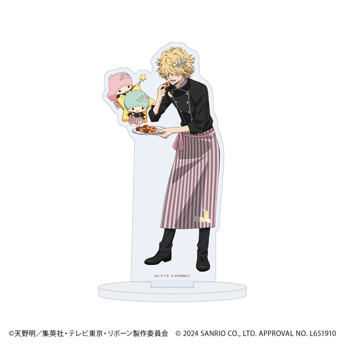 アクリルスタンド「家庭教師ヒットマンREBORN!×SANRIO CHARACTERS」26/ベルフェゴール×リトルツインスターズ(コラボイラスト) - 公式商品画像 | AniSmile