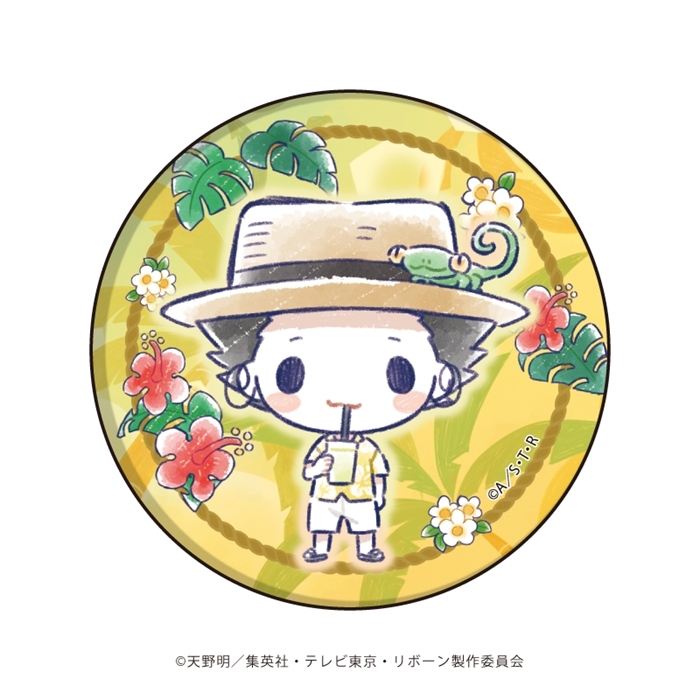 缶バッジ「家庭教師ヒットマンREBORN!」62/アロハシャツver. ブラインド(全9種)(グラフアートイラスト) 画像 2 | AniSmile