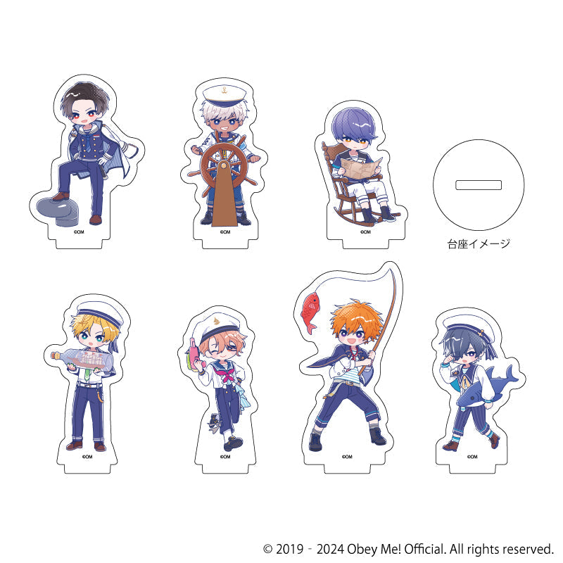 アクリルぷちスタンド「Obey Me!」09/マリンセーラーver. ブラインド(全7種)(Candy artイラスト) - 公式商品画像 | AniSmile