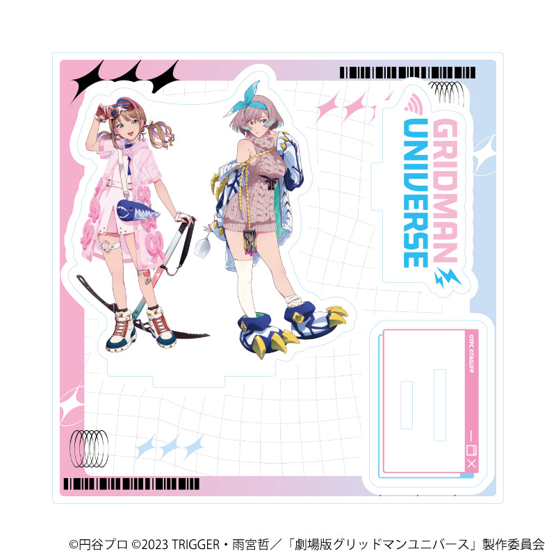 アクリルスタンドプレート「グリッドマンユニバース」42/南夢芽&ムジナ バーチャルライバーver.(描き下ろしイラスト) - 公式商品画像 | AniSmile