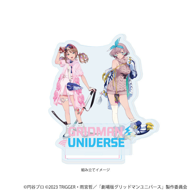 アクリルスタンドプレート「グリッドマンユニバース」42/南夢芽&ムジナ バーチャルライバーver.(描き下ろしイラスト) 画像 2 | AniSmile