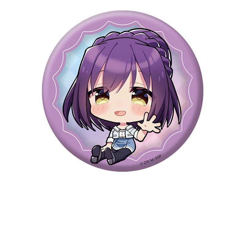 9-nine- Ruler's Crown ぺたん娘缶バッジ 成瀬 沙月 - 公式商品画像 | AniSmile