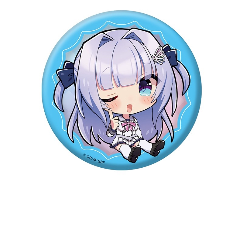 9-nine- Ruler's Crown ぺたん娘缶バッジ 香坂 春風 - 公式商品画像 | AniSmile
