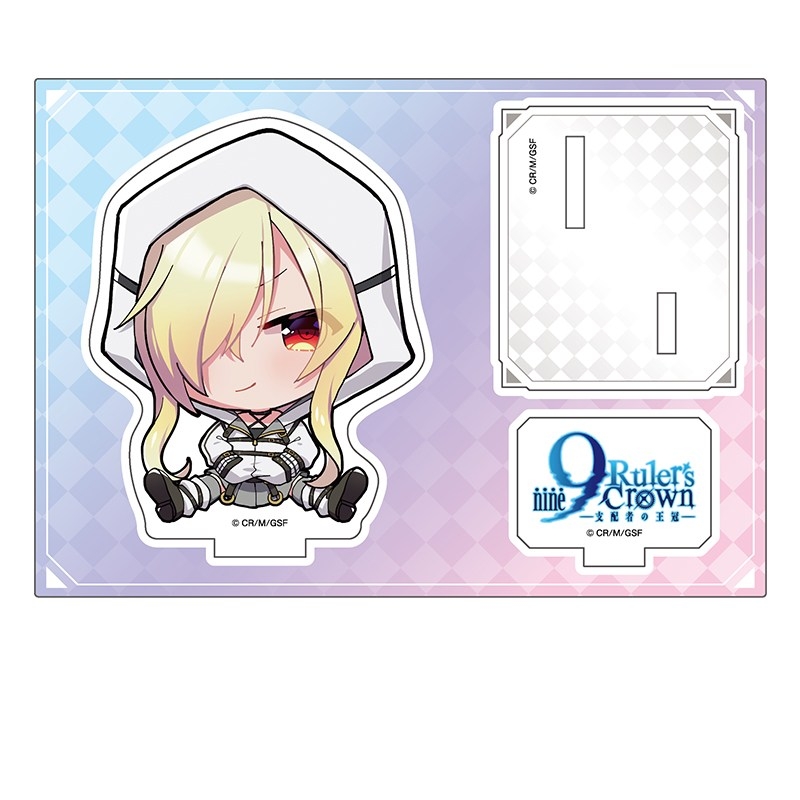 9-nine- Ruler's Crown ぺたん娘アクリルフィギュア ゴースト - 公式商品画像 | AniSmile