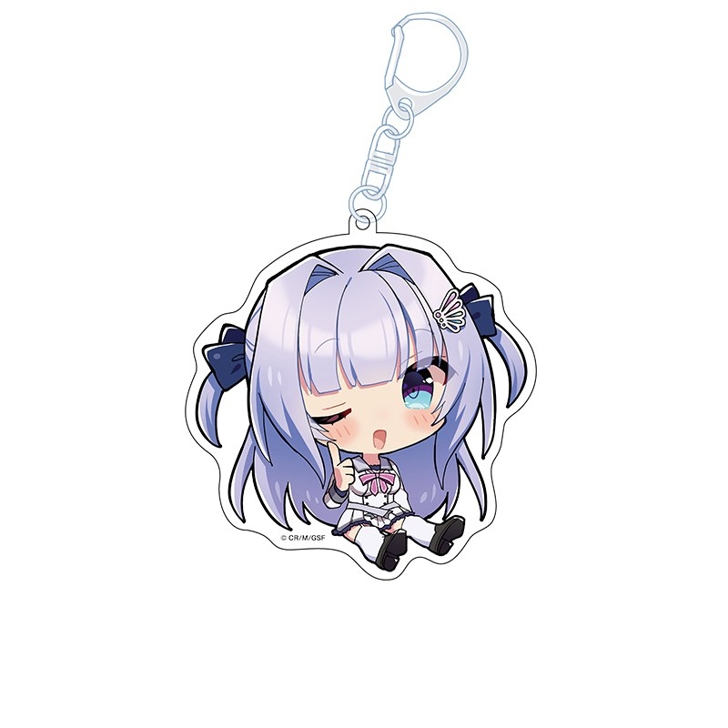 9-nine- Ruler's Crown ぺたん娘アクリルキーホルダー 香坂 春風 - 公式商品画像 | AniSmile