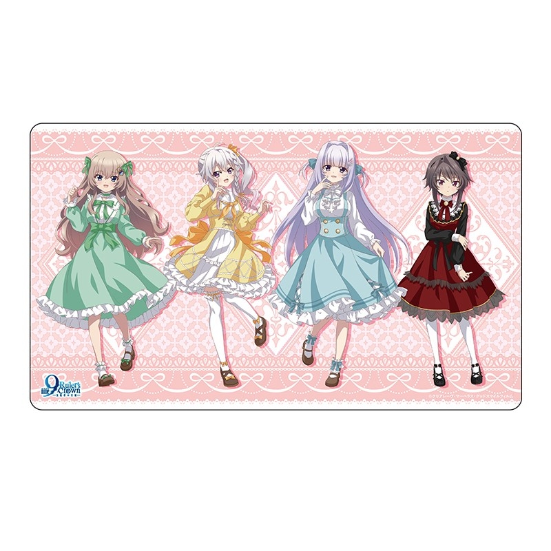 9-nine- Ruler's Crown 描き下ろしラバーマット - 公式商品画像 | AniSmile