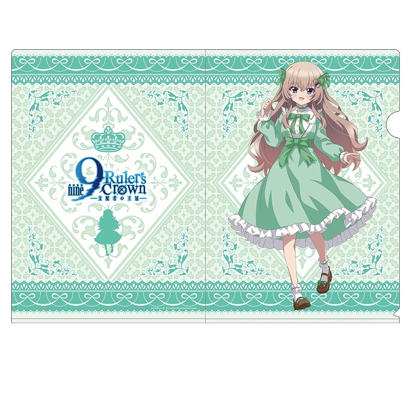 9-nine- Ruler's Crown 描き下ろしクリアファイル 九條 都 - 公式商品画像 | AniSmile