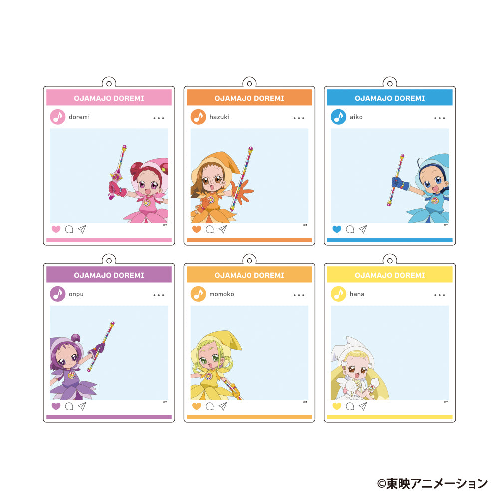 おジャ魔女どれみ トレーディングSNS風アクリルキーホルダー - 公式商品画像 | AniSmile