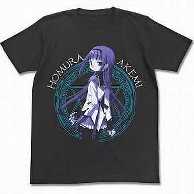 魔法少女まどか☆マギカ 暁美ほむらTシャツ/BLACK-L - 公式商品画像 | AniSmile