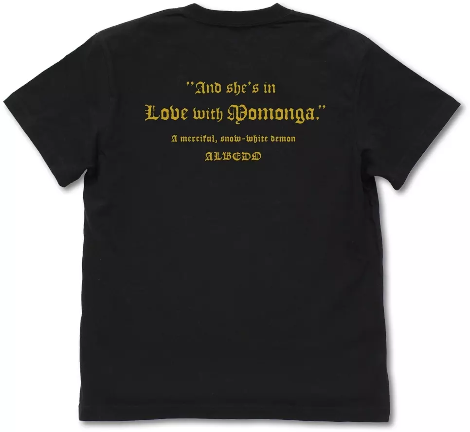 オーバーロードIV アルベド Tシャツ/BLACK-L 画像 2 | AniSmile
