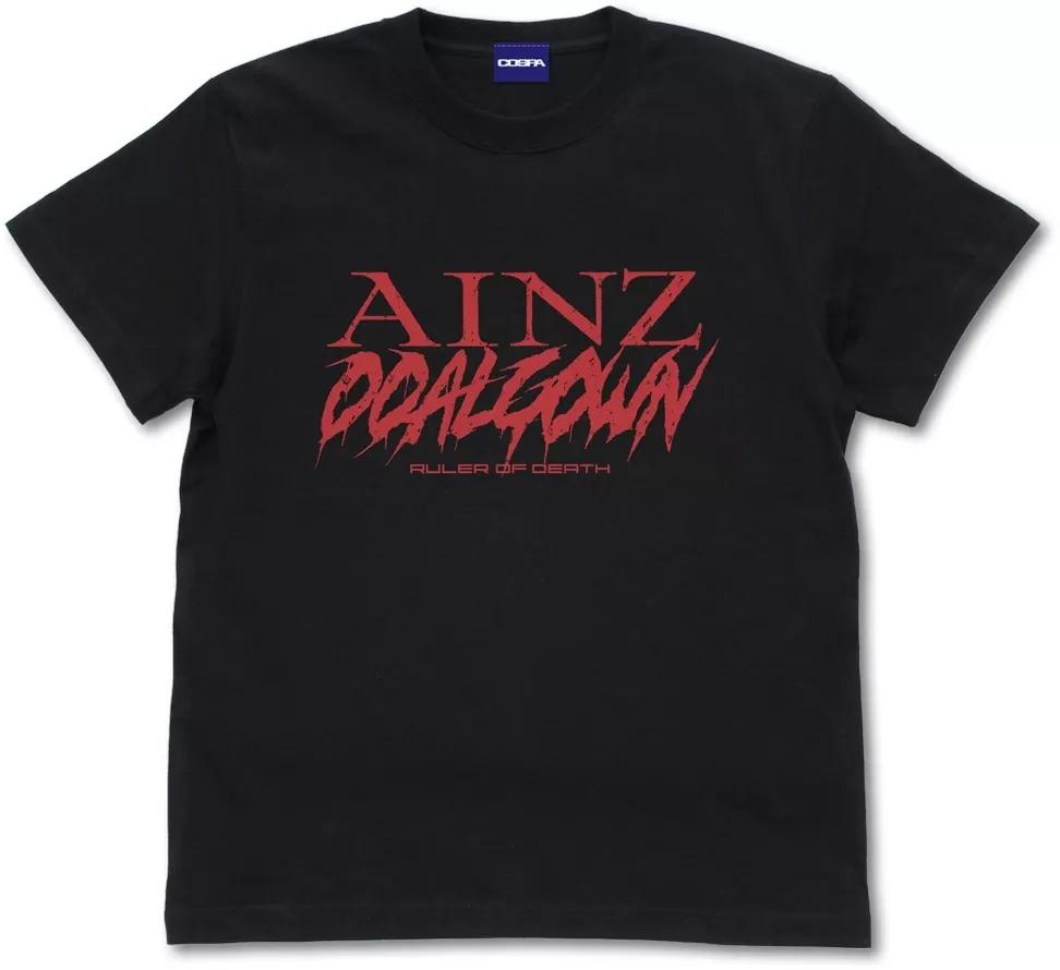 オーバーロードIV 死の支配者 アインズ Tシャツ/BLACK-XL 画像 2 | AniSmile