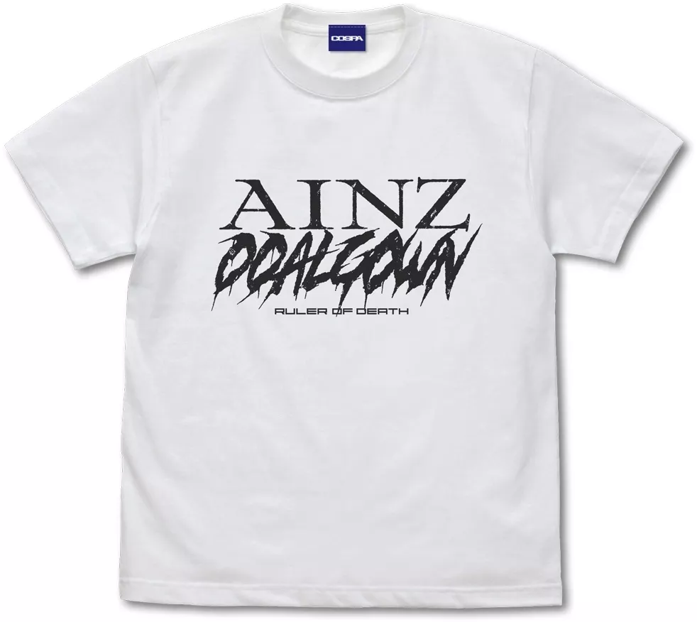 オーバーロードIV 死の支配者 アインズ Tシャツ/WHITE-L 画像 2 | AniSmile