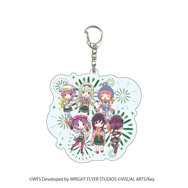 デカアクリルキーホルダー「ヘブンバーンズレッド」05/夏祭りver. 第31D部隊(グラフアートイラスト) - 公式商品画像 | AniSmile