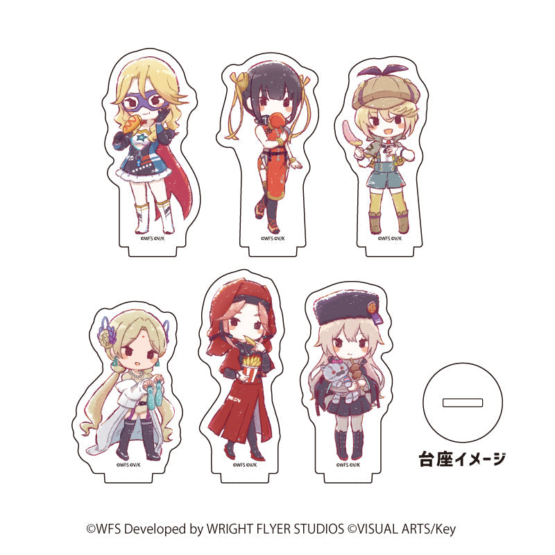アクリルぷちスタンド「ヘブンバーンズレッド」18/夏祭りver. 第31X部隊 ブラインド(全6種)(グラフアートイラスト) - 公式商品画像 | AniSmile