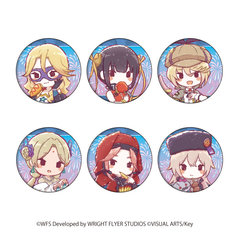 缶バッジ「ヘブンバーンズレッド」17/夏祭りver. 第31X部隊 ブラインド(全6種)(グラフアートイラスト) - 公式商品画像 | AniSmile