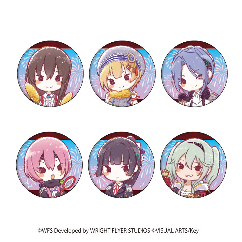 缶バッジ「ヘブンバーンズレッド」16/夏祭りver. 第31F部隊 ブラインド(全6種)(グラフアートイラスト) - 公式商品画像 | AniSmile