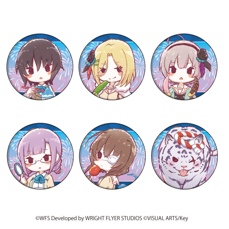 缶バッジ「ヘブンバーンズレッド」11/夏祭りver. 第31B部隊 ブラインド(全6種)(グラフアートイラスト) - 公式商品画像 | AniSmile