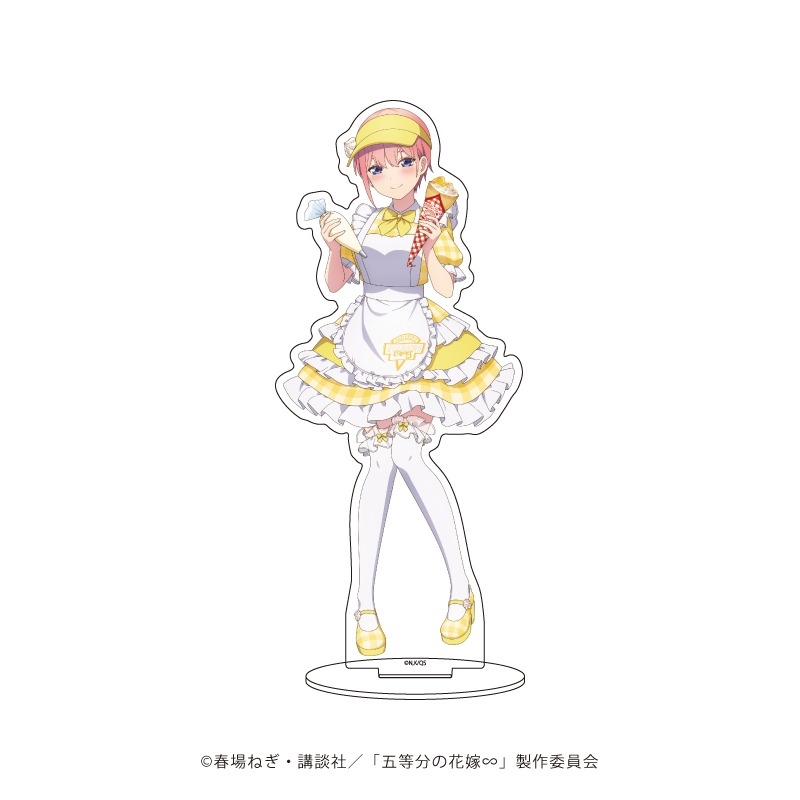アクリルスタンド「五等分の花嫁∽」31/一花 クレープ店員ver.(描き下ろしイラスト) - 公式商品画像 | AniSmile