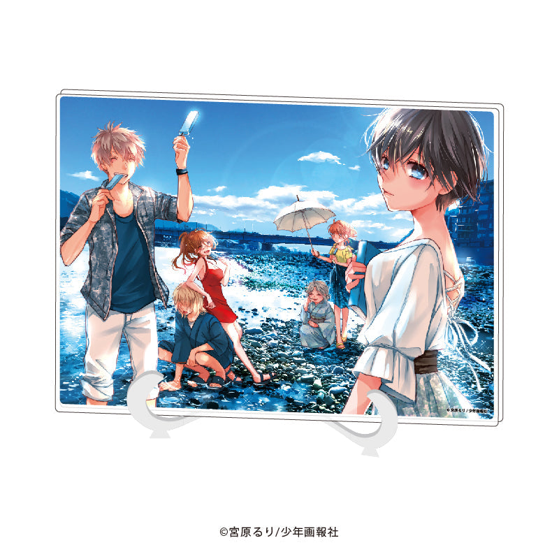アクリルアートボード(A5サイズ)「僕らはみんな河合荘」01/集合デザイン(公式イラスト) - 公式商品画像 | AniSmile
