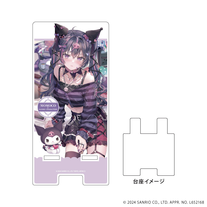 スマキャラスタンド「ももこ×サンリオキャラクターズ」04/クロミ(コラボイラスト) - 公式商品画像 | AniSmile
