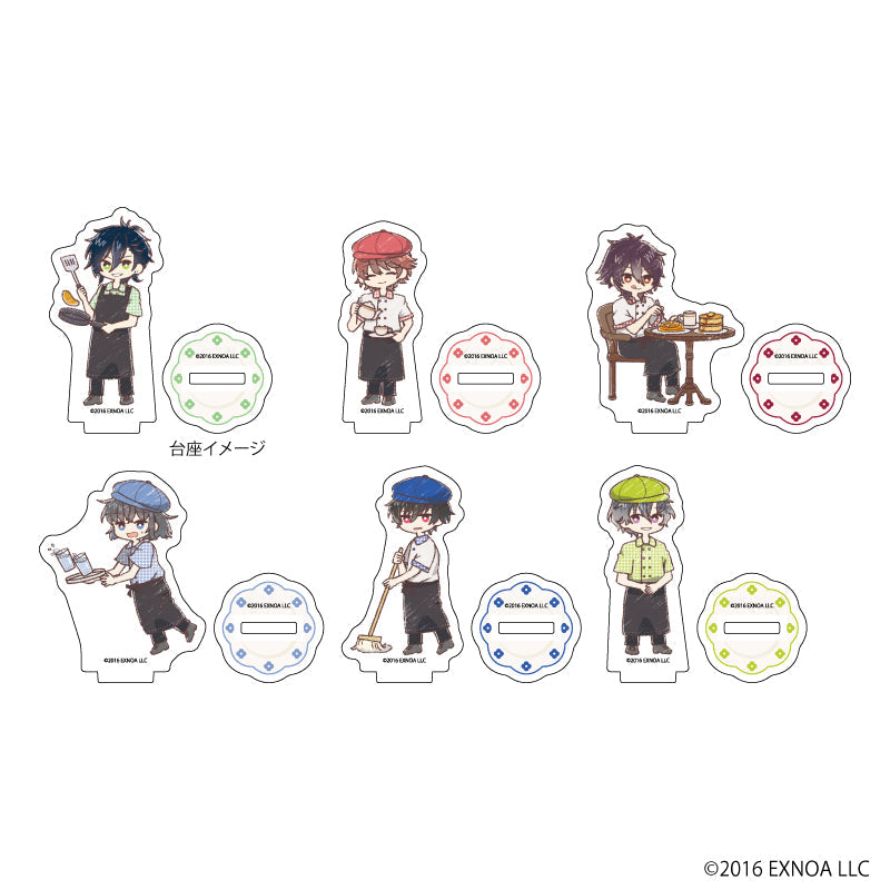 アクリルぷちスタンド「文豪とアルケミスト」17/カフェVer. B ブラインド(全6種)(グラフアートイラスト) - 公式商品画像 | AniSmile