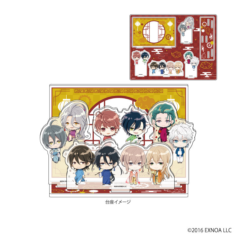 アクリルジオラマ「文豪とアルケミスト」09/チャイナVer.(ミニキャライラスト) - 公式商品画像 | AniSmile