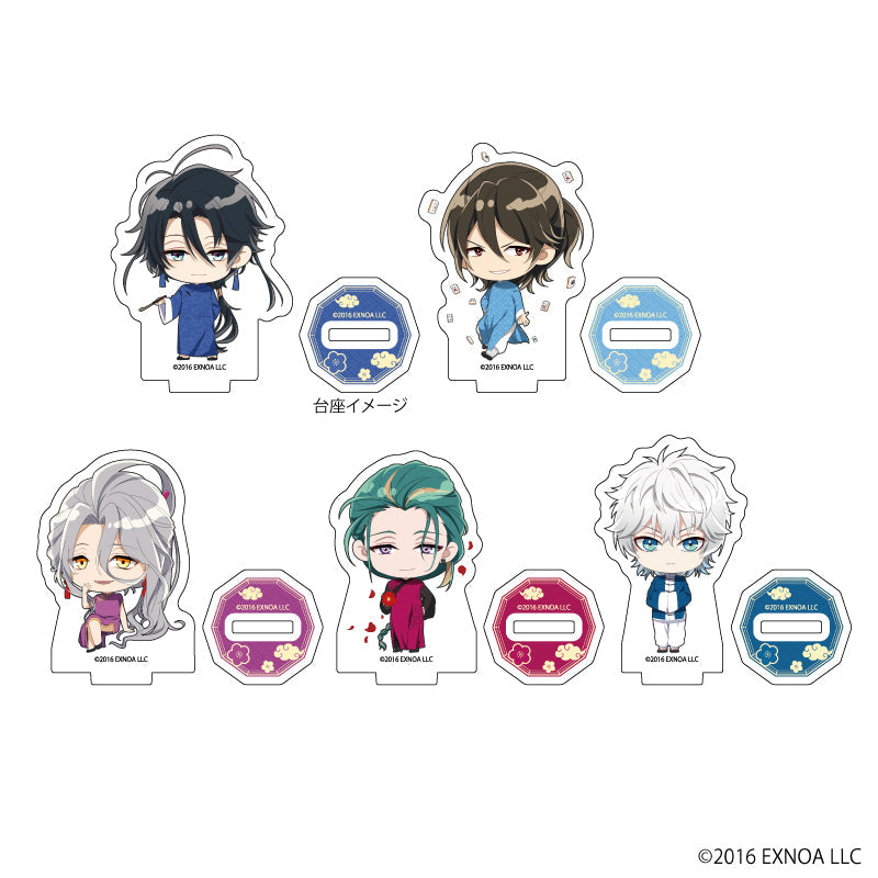 アクリルぷちスタンド「文豪とアルケミスト」10/チャイナVer. A ブラインド(全5種)(ミニキャライラスト) - 公式商品画像 | AniSmile
