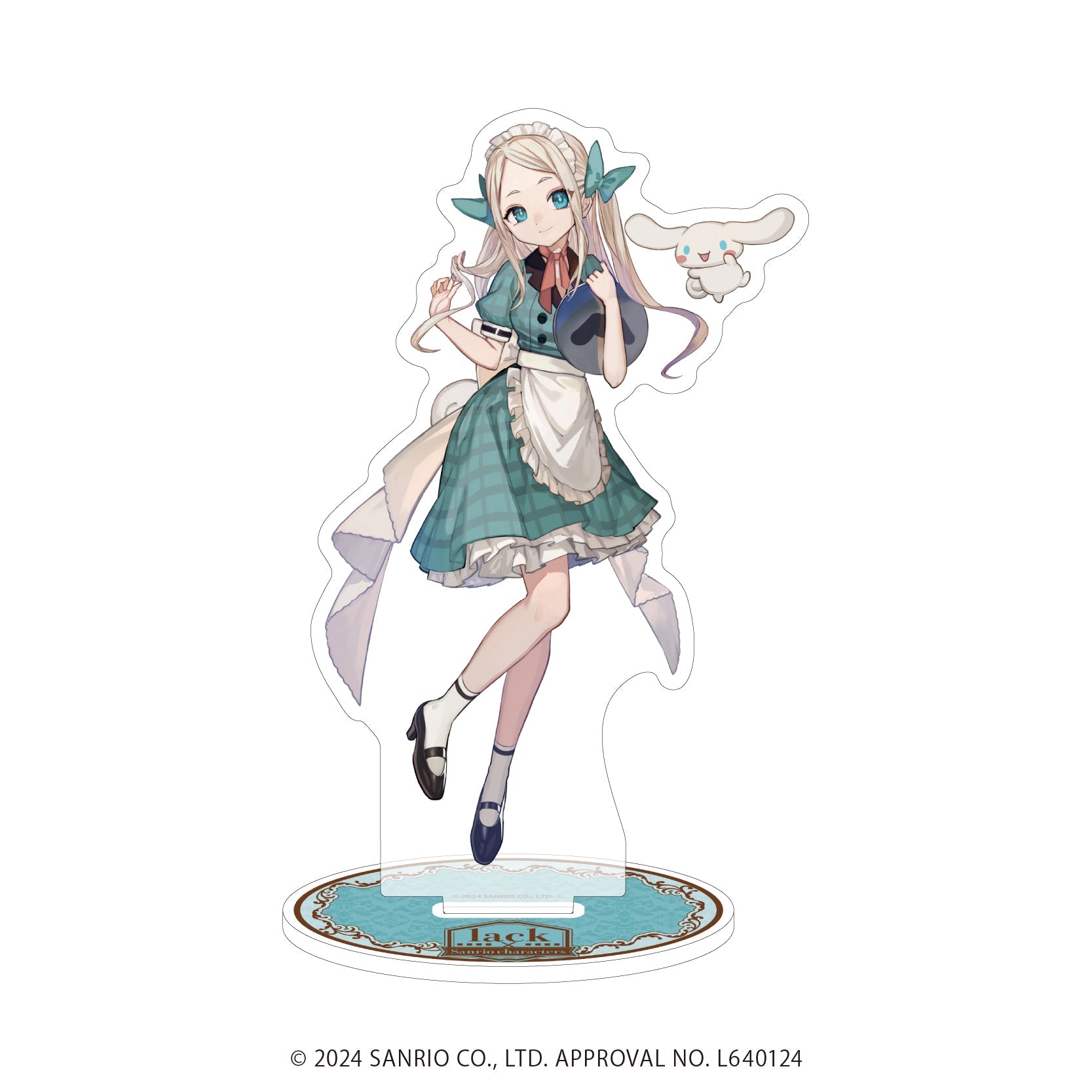 アクリルスタンド「lack×サンリオキャラクターズ」05/シナモロール(コラボイラスト) - 公式商品画像 | AniSmile