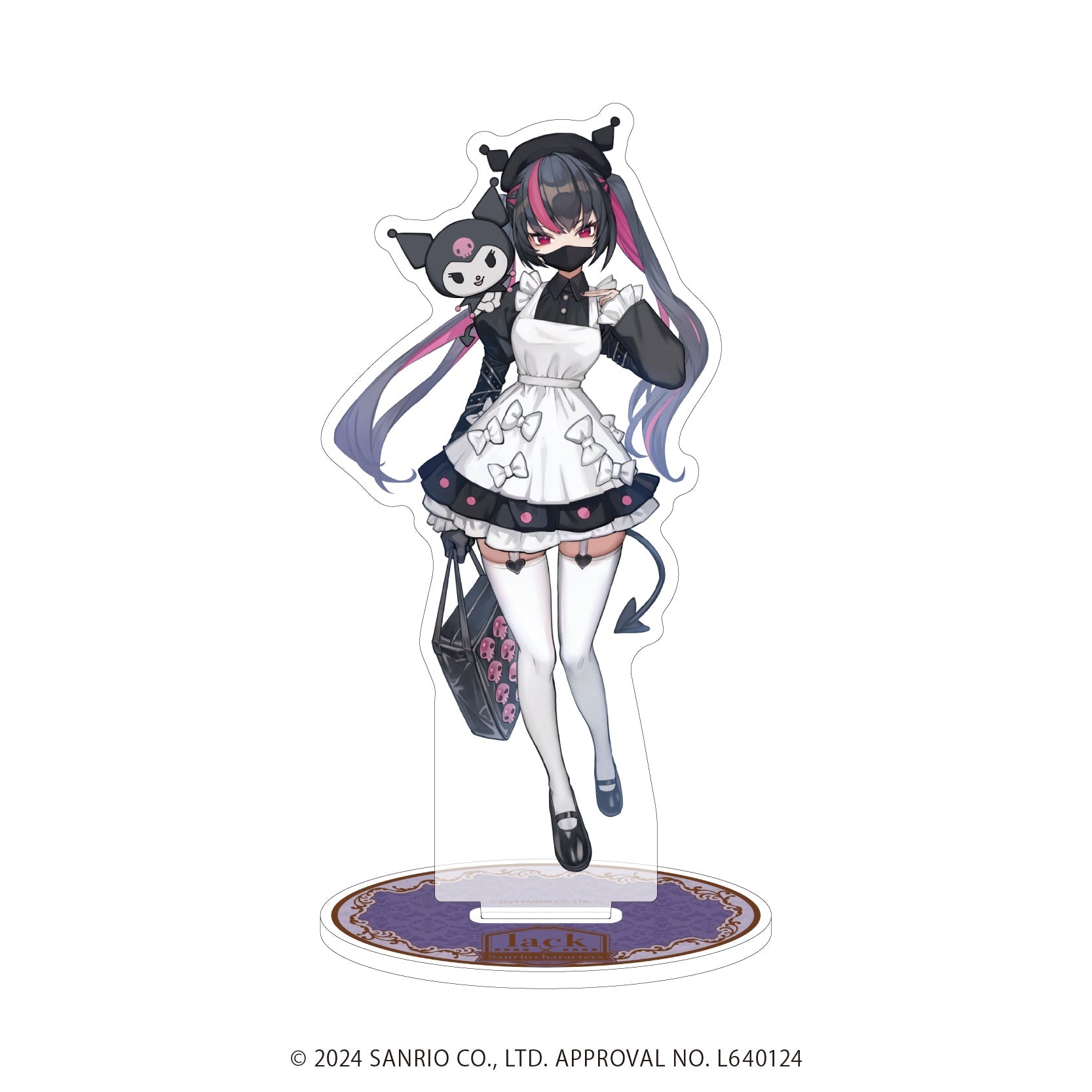 アクリルスタンド「lack×サンリオキャラクターズ」04/クロミ(コラボイラスト) - 公式商品画像 | AniSmile
