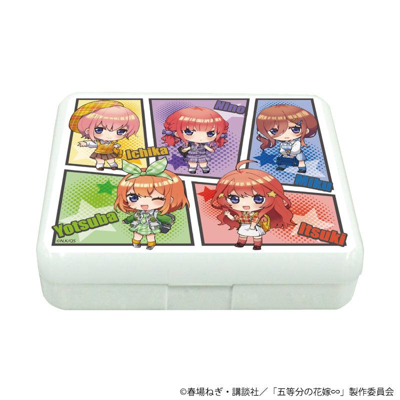 小物ケース「五等分の花嫁∽」02/集合デザイン アメリカンポップver.(ミニキャライラスト) - 公式商品画像 | AniSmile