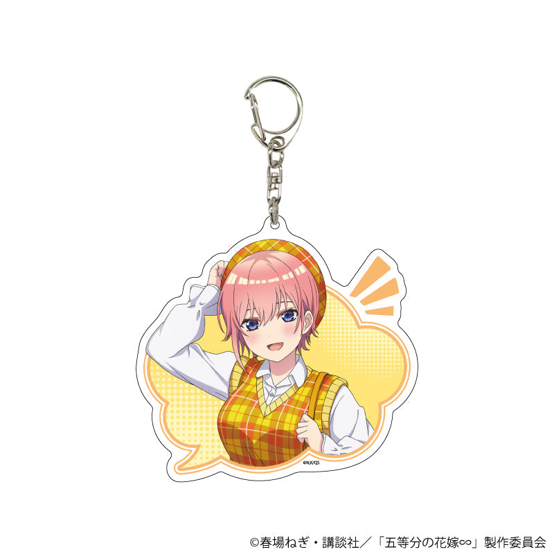 デカアクリルキーホルダー「五等分の花嫁∽」11/一花 アメリカンポップver.(描き下ろしイラスト) - 公式商品画像 | AniSmile
