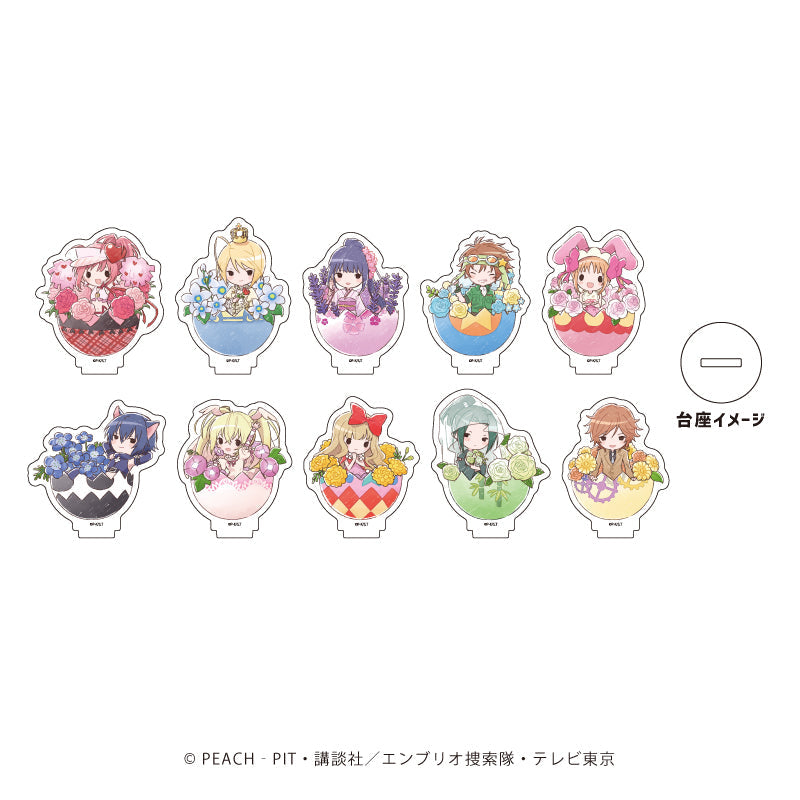 アクリルぷちスタンド「TVアニメ『しゅごキャラ!』」01/花ver. ブラインド(全10種)(グラフアートイラスト) - 公式商品画像 | AniSmile
