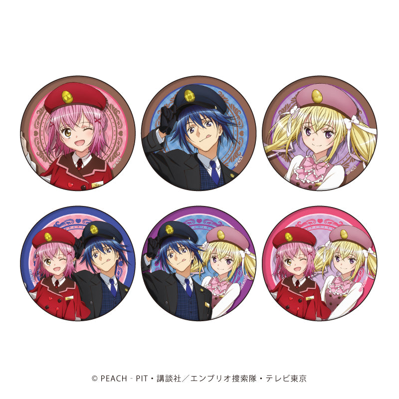 缶バッジ「TVアニメ『しゅごキャラ!』」01/クラシカル駅員風衣装ver. ブラインド(全6種)(描き下ろしイラスト) - 公式商品画像 | AniSmile