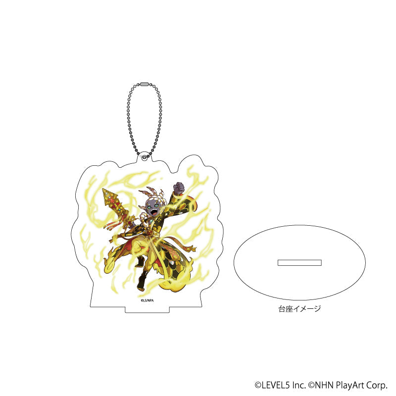 アクリルスタンドキーホルダー「妖怪ウォッチ ぷにぷに」48/不動明王ボーイ GOLD(第3弾) - 公式商品画像 | AniSmile