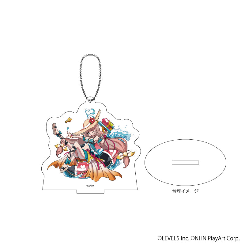 アクリルスタンドキーホルダー「妖怪ウォッチ ぷにぷに」44/サマーエルゼメキア(第3弾) - 公式商品画像 | AniSmile