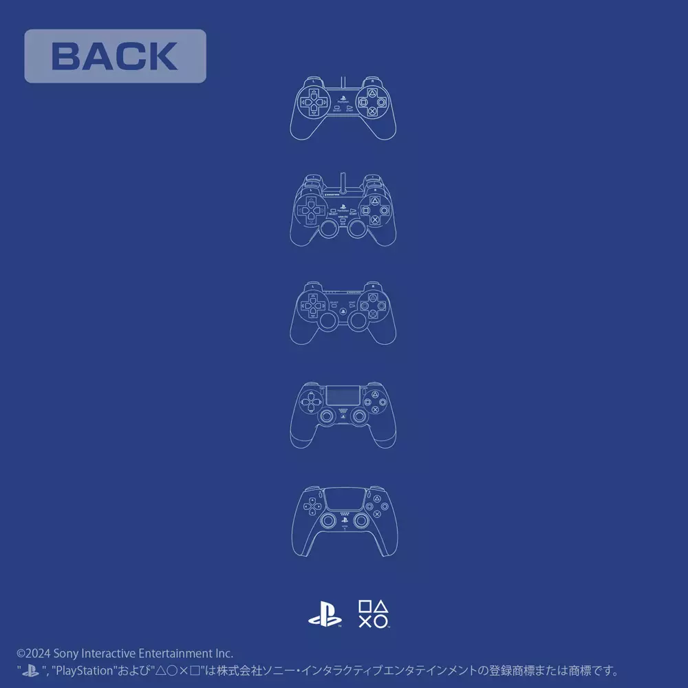 プレイステーション コントローラー Tシャツ for PlayStation/ROYAL BLUE-M 画像 3 | AniSmile