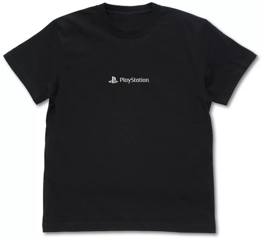 プレイステーション コントローラー Tシャツ for PlayStation/BLACK-S 画像 2 | AniSmile