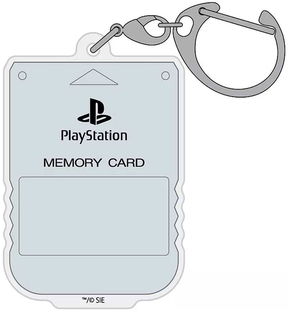 プレイステーション アクリルマルチキーホルダー for PlayStation(Memory Card) - 公式商品画像 | AniSmile
